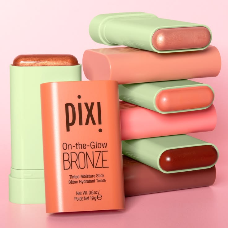 PIXI BEAUTY ON-THE-GLOW BRONZE | PACK OF 4 IN EXTRA AFFORDABLE RANGE + 1 BLUSH GIFT