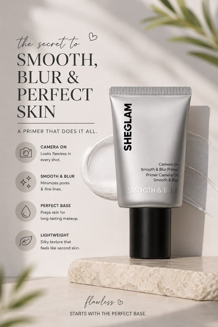 SHEGLAM Camera on Smooth & Blur Primer