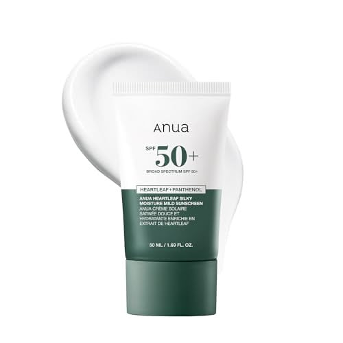 Anua Heartleaf Silky Moisture Sun Cream