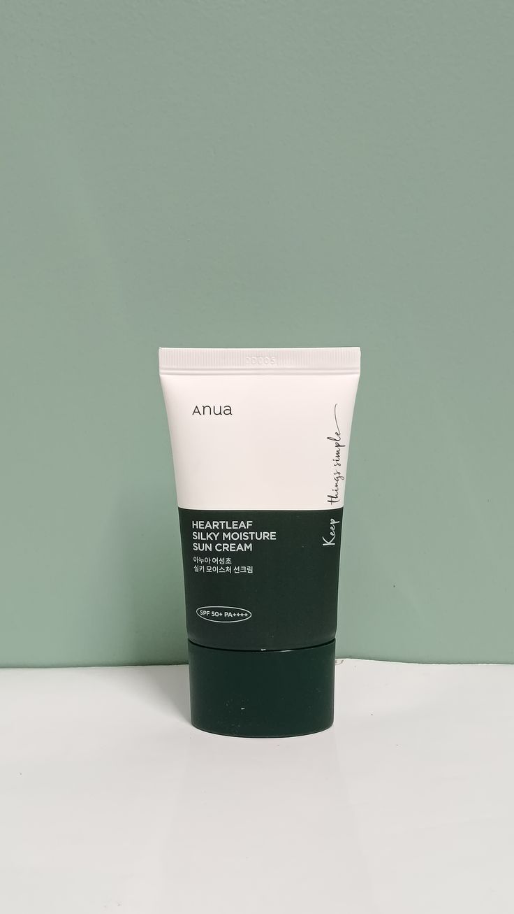 Anua Heartleaf Silky Moisture Sun Cream