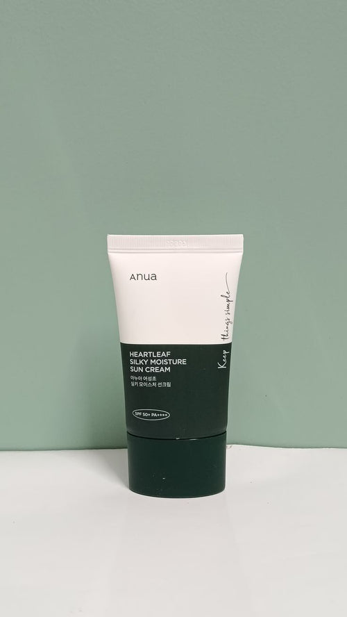 Anua Heartleaf Silky Moisture Sun Cream