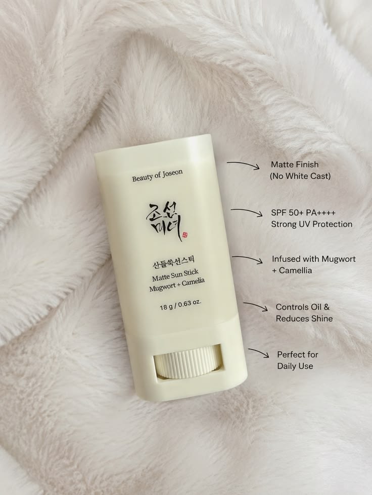 Beauty of Joseon Matte Sun Stick Mugwort + Camellia SPF50+ PA++++