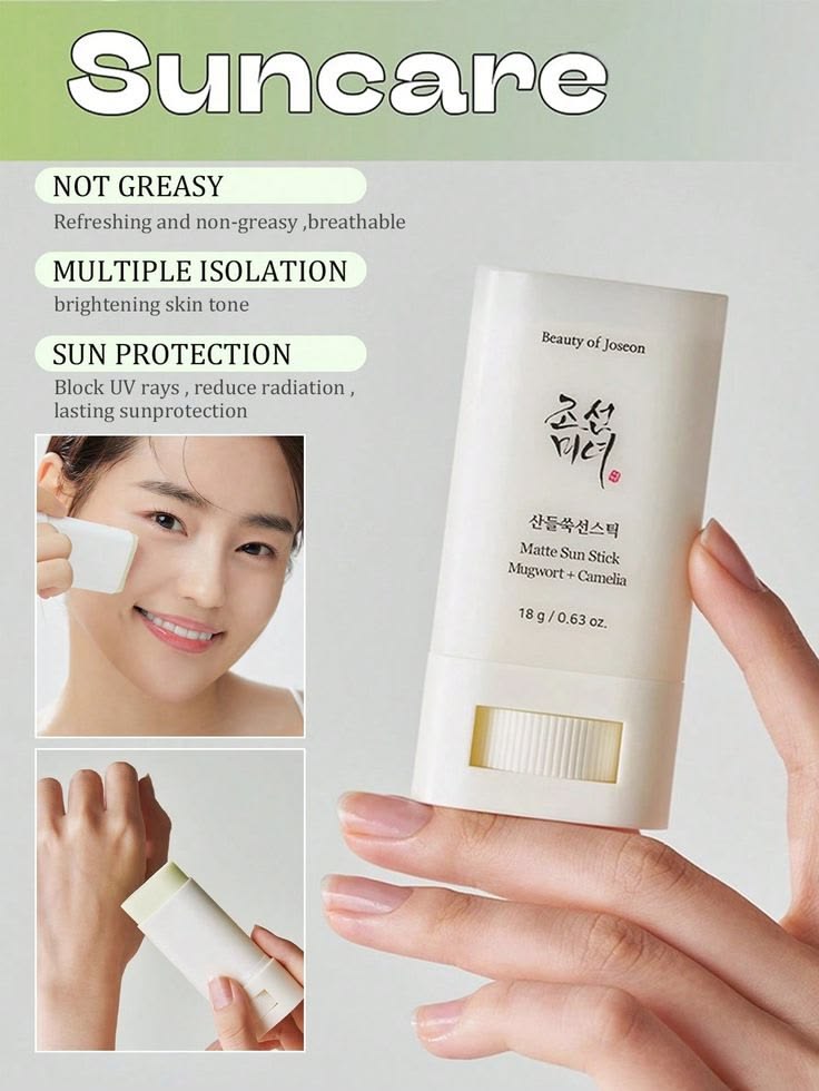 Beauty of Joseon Matte Sun Stick Mugwort + Camellia SPF50+ PA++++