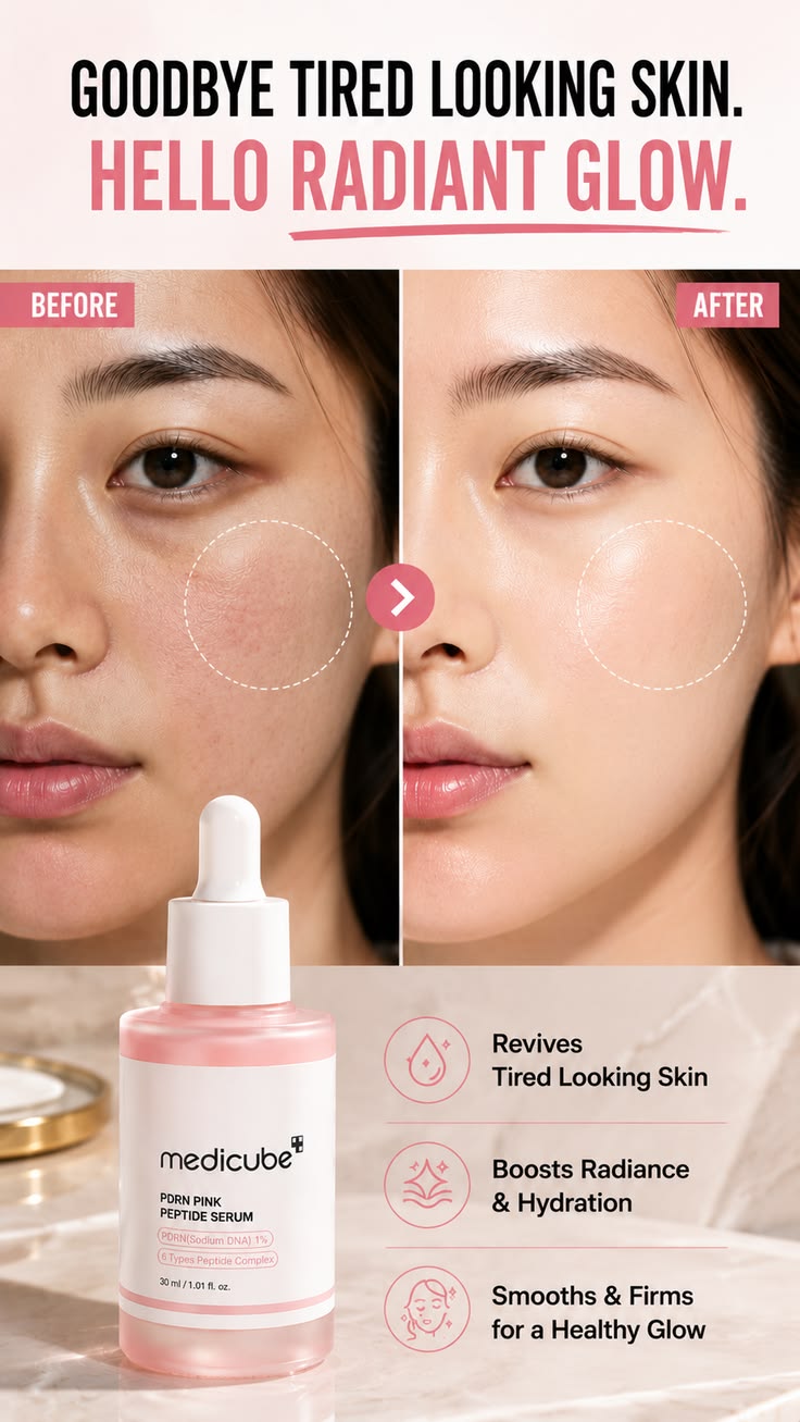 Medicube PDRN Pink Peptide Serum 30ml