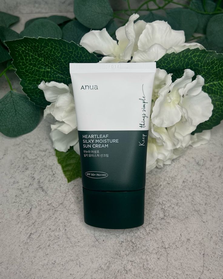 Anua Heartleaf Silky Moisture Sun Cream