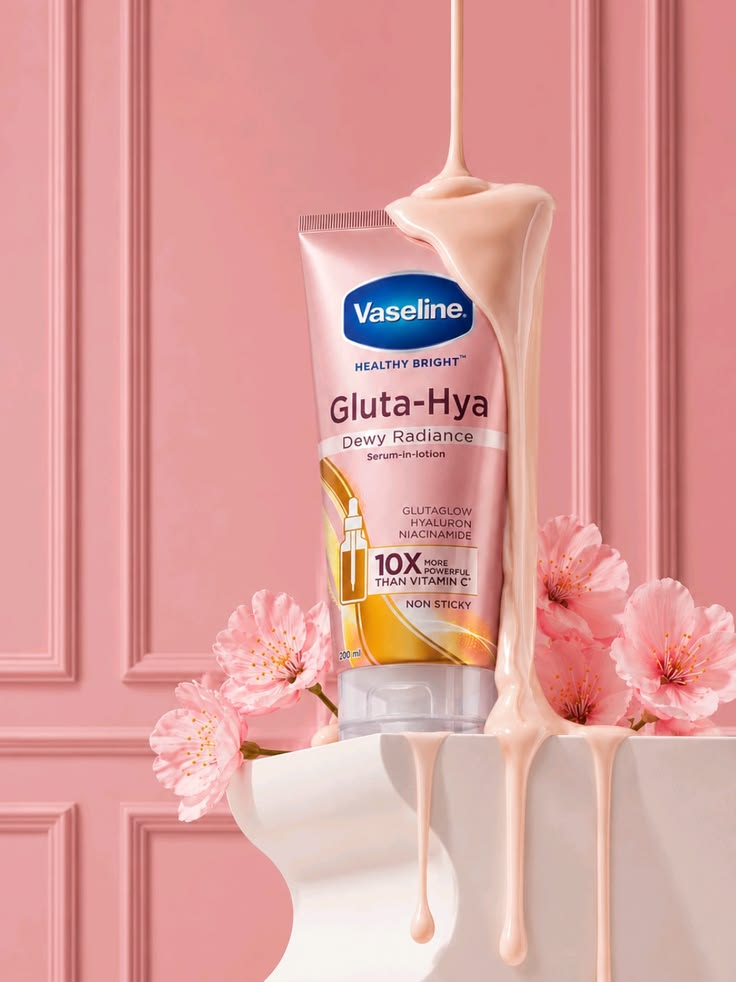 Vaseline Gluta-Hya Serum Burst Lotion Dewy Radiance 300ml